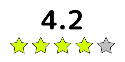 4.2の高評価